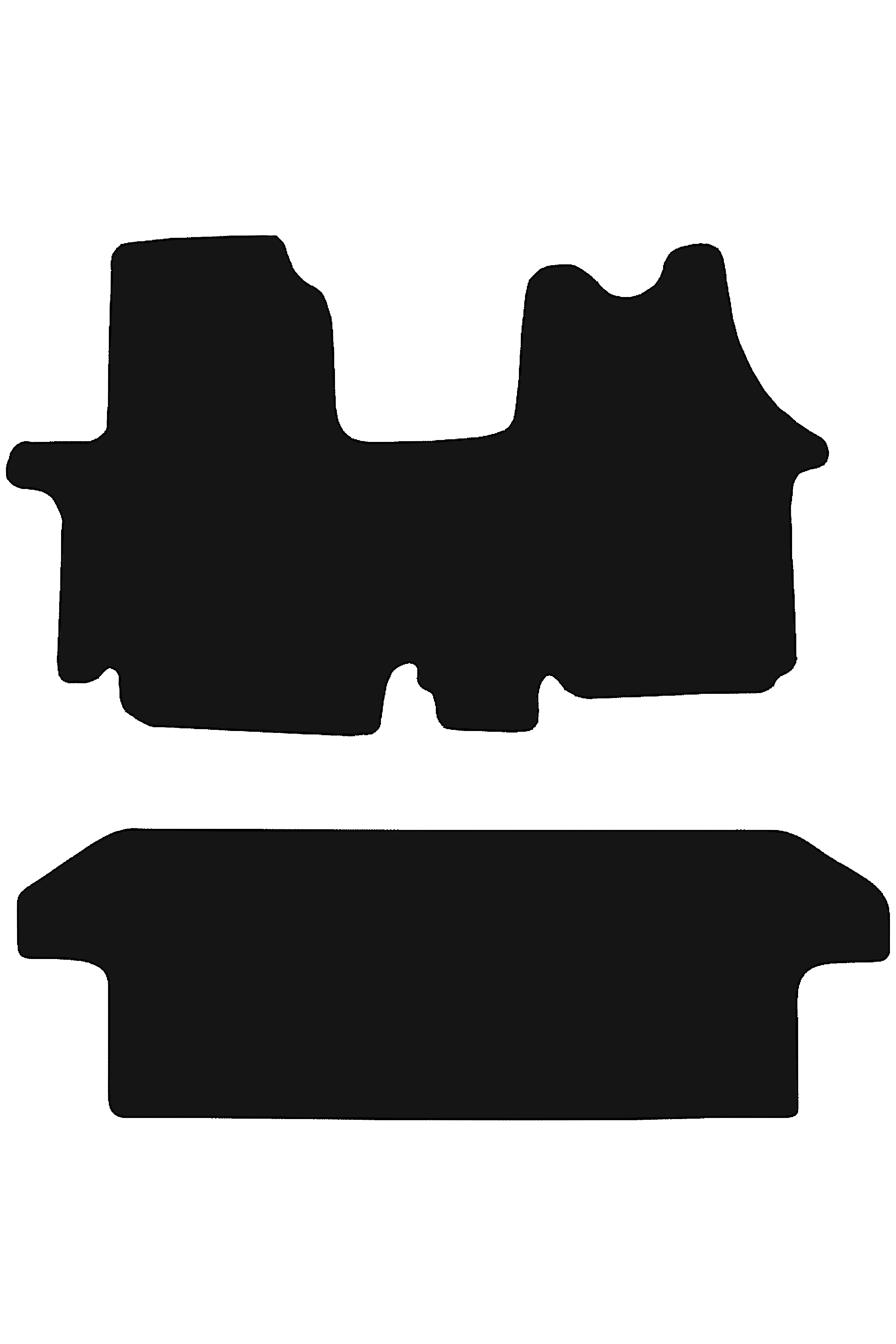 Floor Mats for Vauxhall Vivaro 2019+ Tailored Carpet Colour Trim Van Mat Set
