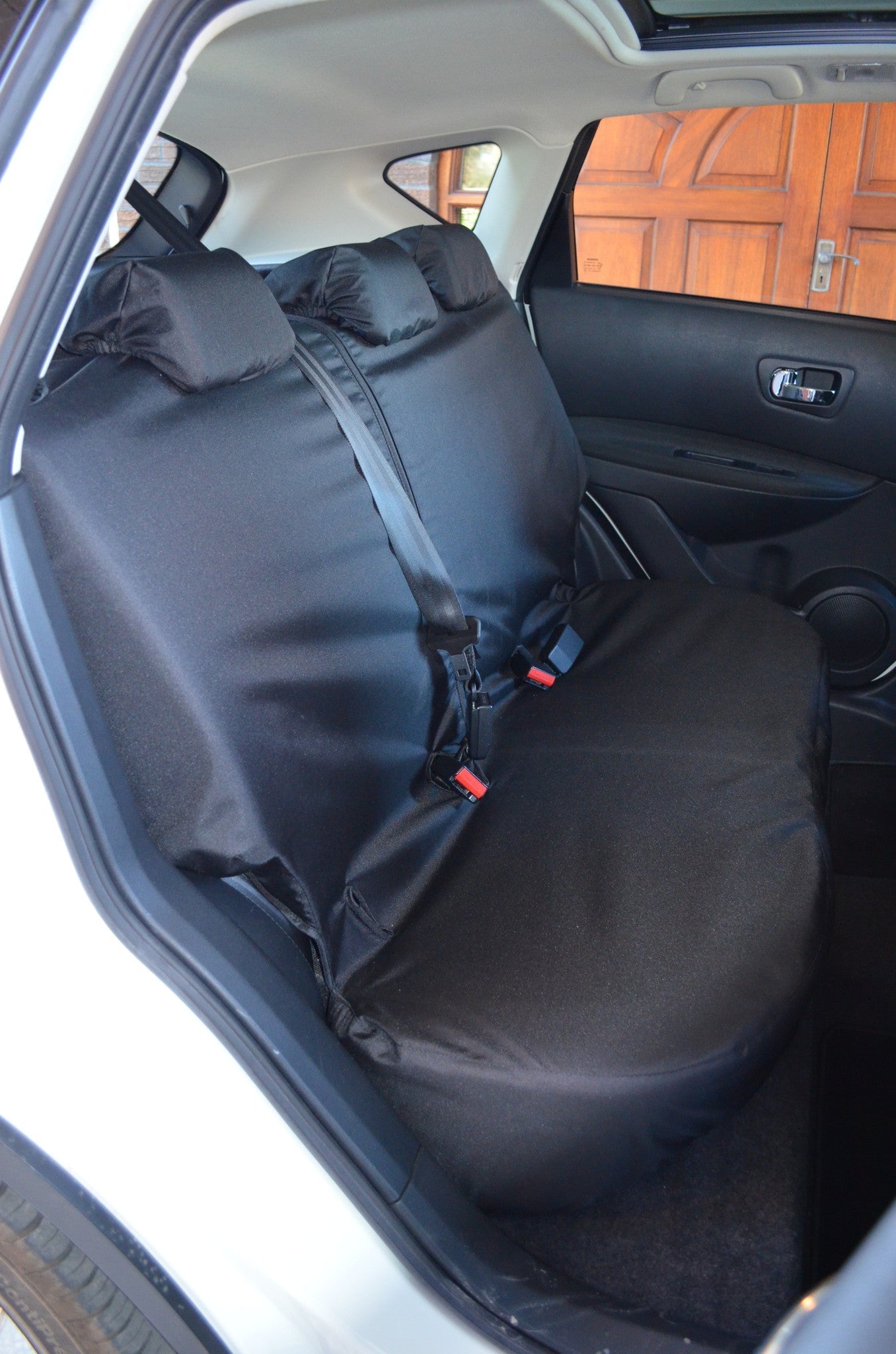 Nissan Qashqai 2007-2013 Tailored Waterproof Front & Rear Seat Covers –  seatcovers4vans